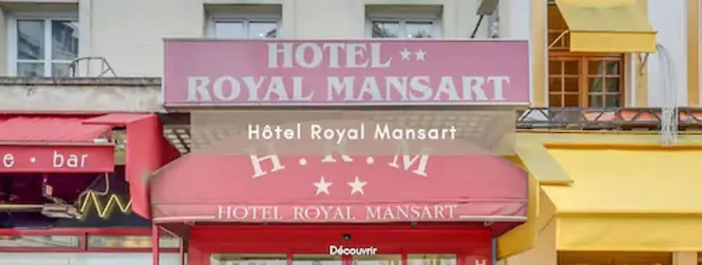 Hotel Royal Mansart París